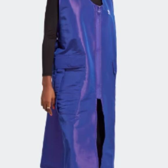 adidas Always Original Windbreaker Purple L - Picture 5 of 11